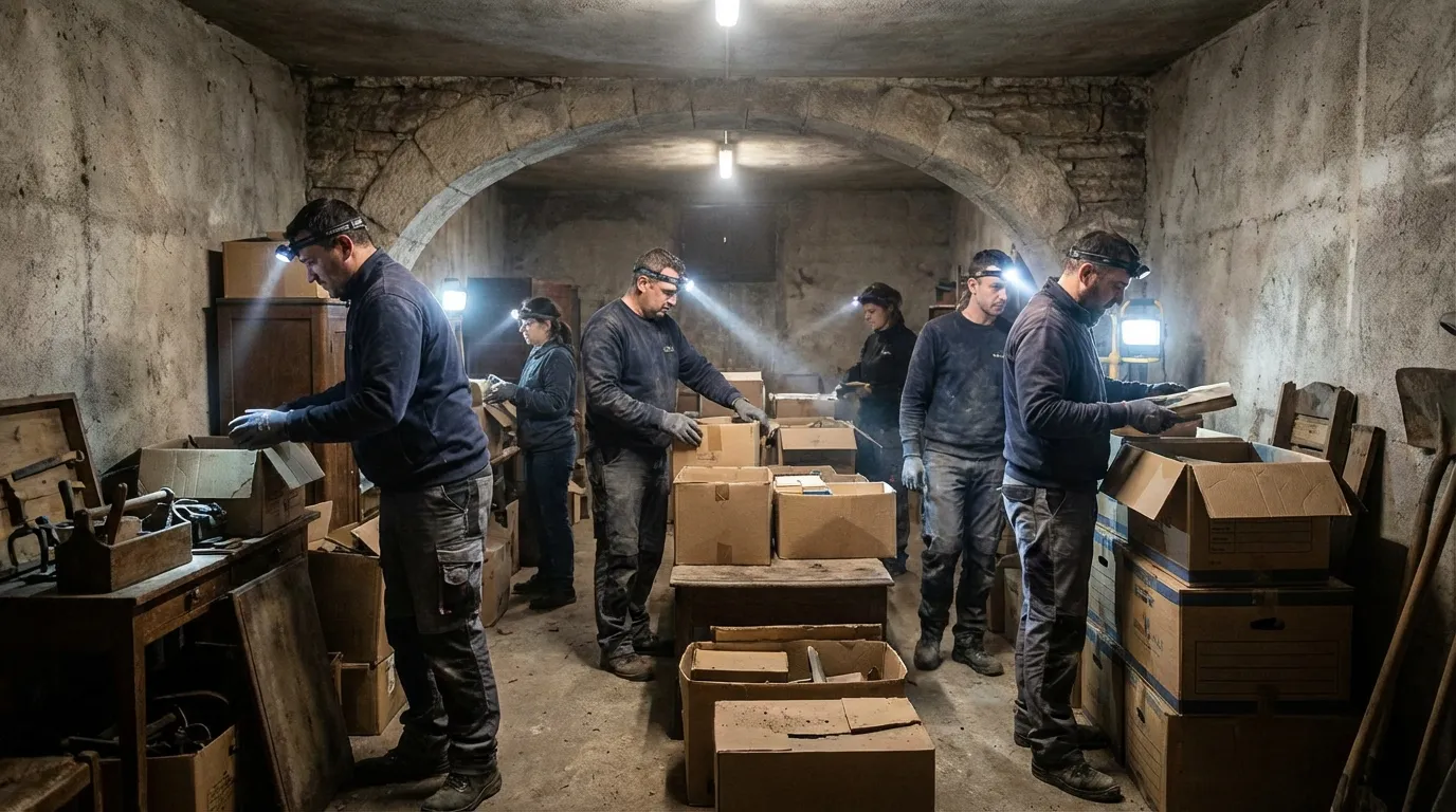 Débarras cave et grenier