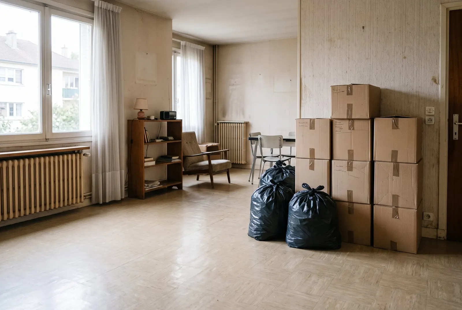 Service de désencombrement professionnel à Paris