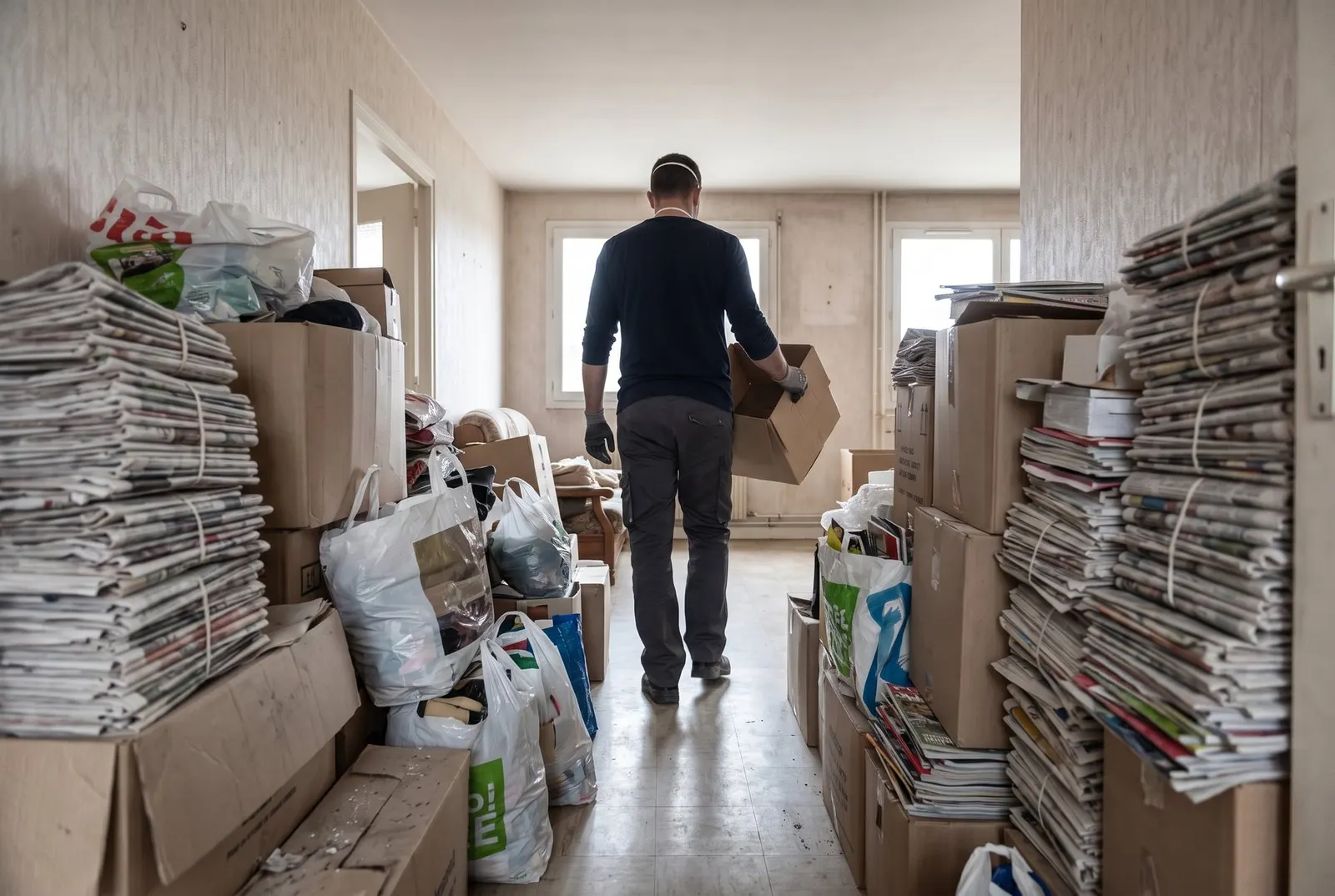 Nettoyage extrême de logement à Paris